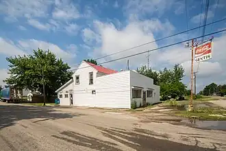 Post office in Keystone, Indiana