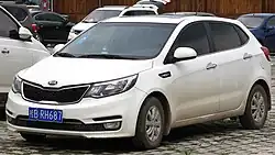 Kia K2 hatchback (China; facelift)