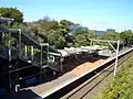 Kirrawee station before duplication works, January 2007