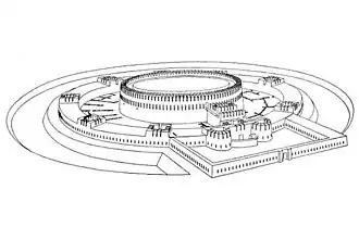 Koi Krylgan Kala fortress (4th-3rd century BC)