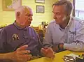 Dannenberg talks with Scaled Composite's founder, Burt Rutan.