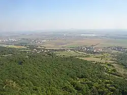 View from the northwest