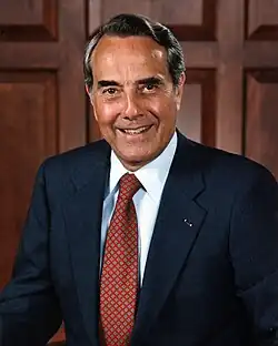 Senate Majority Leader and 1996 Republican presidential nominee: Bob Dole (1943–1944)