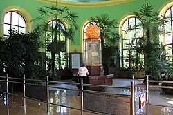 Source of mineral water in pavilon