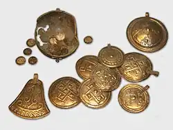 Image 37Artifacts of the hoard from Kumna, Estonia (from Ancient Estonia)