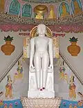 3.4 metres (11&nbsp;ft) idol of Mahavira