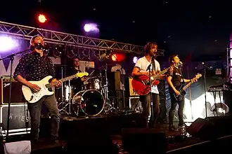 Kytes performing in 2016