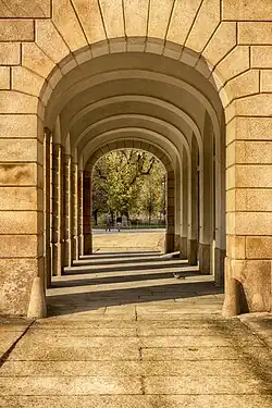 Palazzina Appiani's round arches