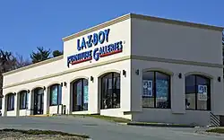 La-Z-Boy Furniture Gallery on Rte. 1 in Saugus, Massachusetts, in 2001