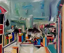 La Llegada del Invierno, oil / canvas, 100x120cm, 2020