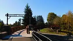 Willapa Hills Trail pedestrian bridge, Littell, Washington 2023