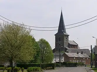 The church in La Longueville
