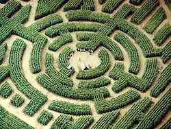 Image 50Labyrinth maze of Barvaux, Durbuy, Belgium (from List of garden types)