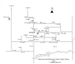 Map of Lakeview circa 1908.