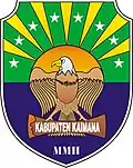 Coat of arms of Kaimana Regency