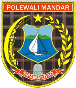 Coat of arms of Polewali Mandar Regency