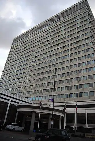 Exterior of Royal Lancaster Hotel