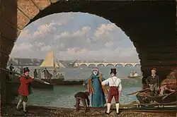 Landing at Westminster Bridge, 1818, oil on canvas, Oskar Reinhart Foundation, Winterthur