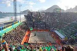 Image 30Olympics 2016 tournament (from Beach volleyball at the Summer Olympics)