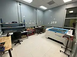 Laser-cutter room