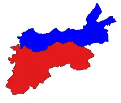 Location in Lashio district