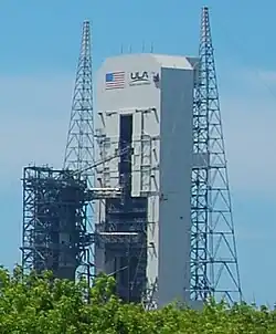 SLC-37B in 2010, with the Mobile Service Tower