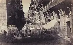 General István Türr's barricade on Via Toledo