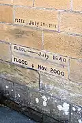 Chapel Flood Markings
