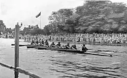 Leander defeat University of Pennsylvania in the Grand Challenge Cup final on 5 July 1901, in a race described as 'something wonderful'.