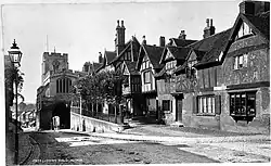 Leicester's Hospital, Warwick (period 1850-98) by Francis Frith