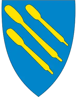 Coat of arms of Lenvik Municipality (1986-2019)
