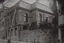 North facade (before 1907)