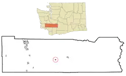 Location of Mossyrock, Washington
