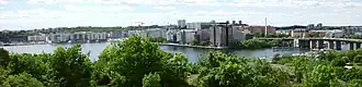 Panoramic view of Liljeholmen