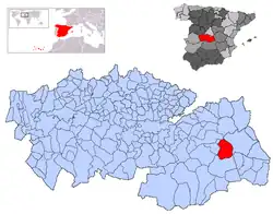 Region of Mesa de Ocaña in Toledo