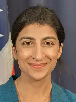 Lina Khan, former chair of the Federal Trade Commission