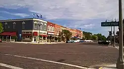 Intersection of Lincoln and Main streets (2016)