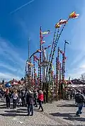 Lipnica Murowana, Poland, Palm Sunday 2025, competition of the largest Easter palms