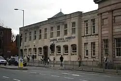 Modern extension of Liverpool Medical Institution, shown from Mount Pleasant