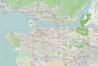 2025 Vancouver car attack is located in Vancouver City