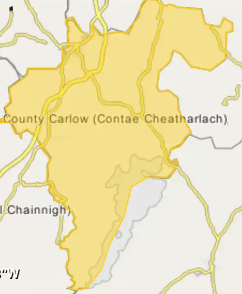 List of monastic houses in Ireland is located in County Carlow