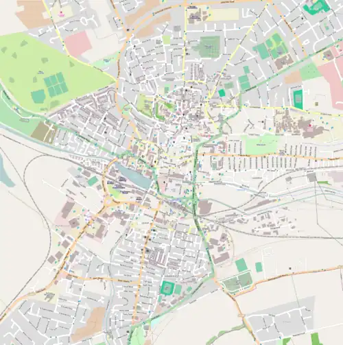 List of monastic houses in Lincolnshire is located in Lincoln city centre