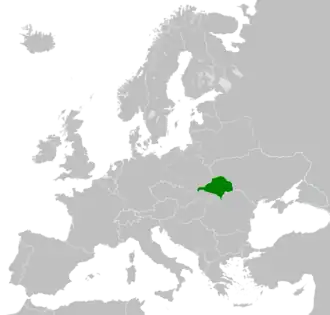 West Ukrainian People's Republic in 1918