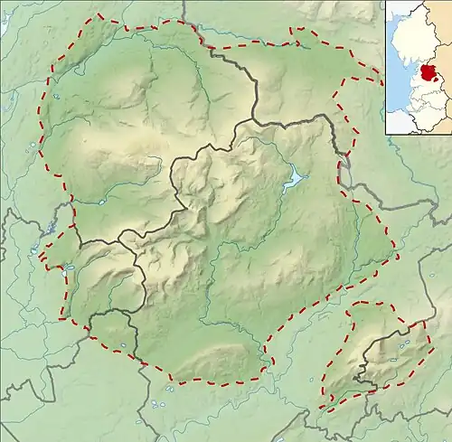 River Hodder is located in the Forest of Bowland