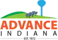 Official logo of Advance, Indiana