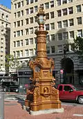 Lotta's Fountain, downtown San Francisco (2008 photo)