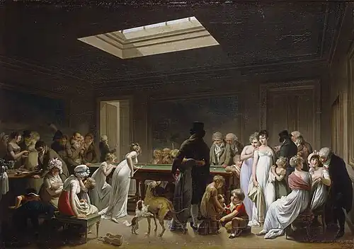 A Game of Billiards, 1807
