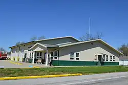 Township hall and fire station in Richland City
