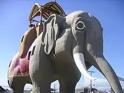 Lucy the Elephant in Margate City, New Jersey (1881)
