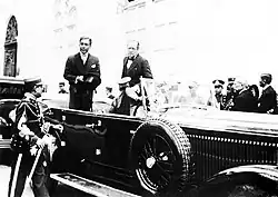 Sánchez Cerro minutes prior to his murder